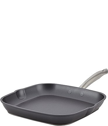 Image of Anolon Accolade Hard-Anodized Precision Forge 11" Square Grill Pan