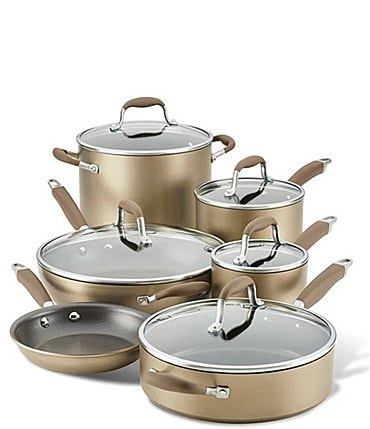 Image of Anolon Advanced Home Hard-Anodized Nonstick 11-Piece Cookware Set