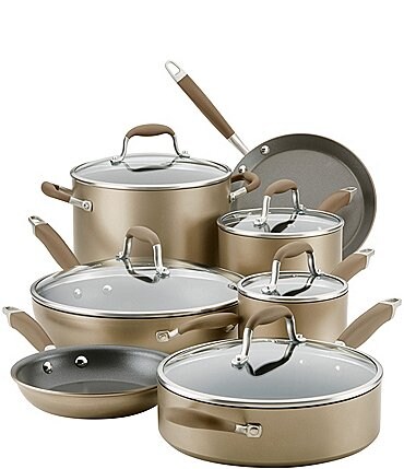 Image of Anolon Advanced Home Hard-Anodized Nonstick 12-Piece Cookware Set