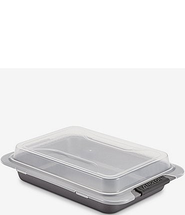 Image of Anolon Advanced Nonstick Covered Cake Pan with Silicone Grips