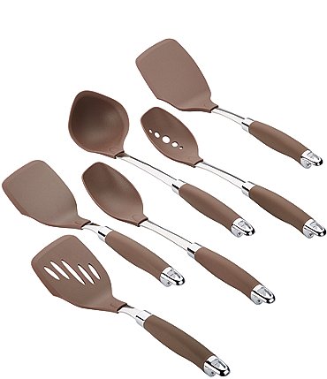 Image of Anolon Bronze 6-Piece Kitchen Utensil Set