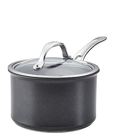 Image of Anolon X Hybrid Nonstick Induction Saucepan With Lid, 3 Qt.