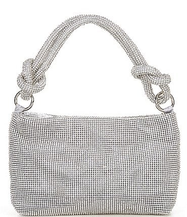 Image of Antonio Melani Crystal Knot Handle Clutch
