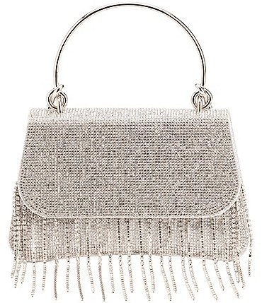 Image of Antonio Melani Knotted Top Handle Clutch