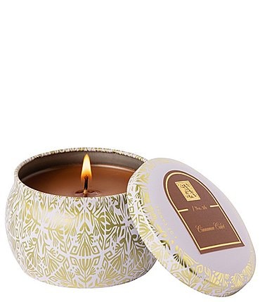 Image of Aromatique Cinnamon Cider Printed Tin Candle with Lid