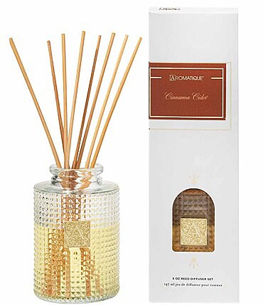 Image of Aromatique Cinnamon Cider Reed Diffuser Set