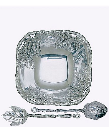 Image of Arthur Court Grape 3-Piece Salad Serveware Set