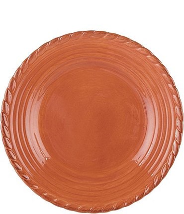 Image of Artimino Tuscan Countryside Rope-Edged Stoneware Dinner Plate