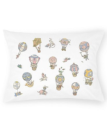 Image of Atelier Choux Paris Satin Circus Print Decorative Nursery Pillow