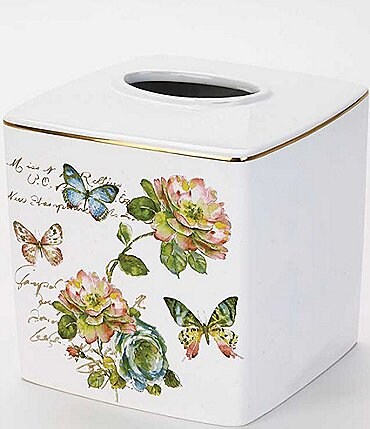 Image of Avanti Linens Butterfly Garden Tissue Cover