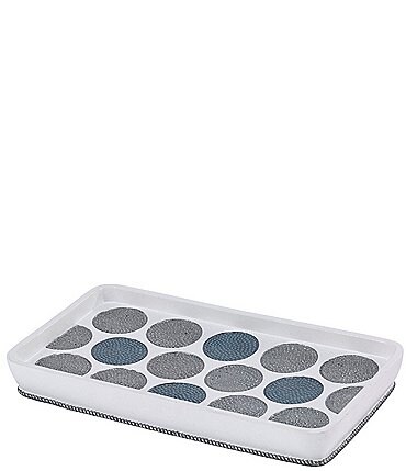 Image of Avanti Linens Dotted Circles Bath Tray