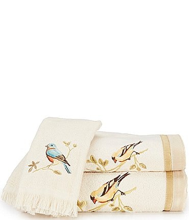 Image of Avanti Linens Gilded Birds Bath Towels