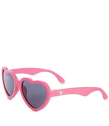 Image of Babiators Baby/Little Girls Newborn-5 Years Heart Framed Sunglasses
