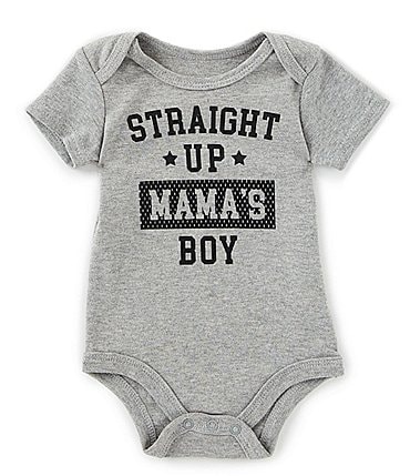 Image of Baby Starters Baby Boys Newborn-12 Months Straight Up Mama's Boy Bodysuit