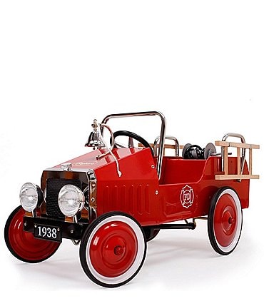 Image of Baghera Vintage Inspired Fireman Pedal Car