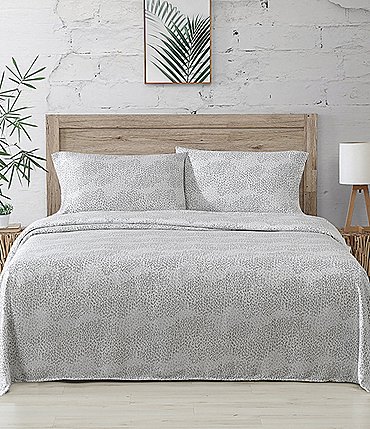 Image of Bamboo Bliss 200-Thread-Count Printed Sheet Set