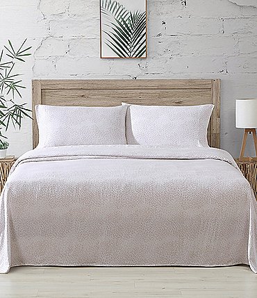 Image of Bamboo Bliss 200-Thread-Count Printed Sheet Set