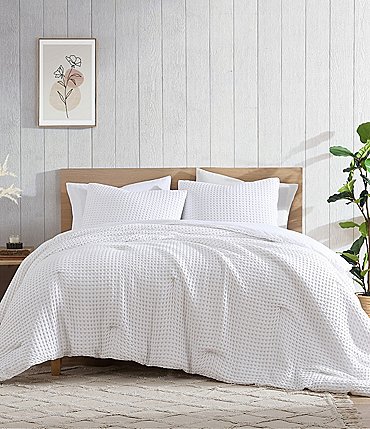 Image of Bamboo Bliss by Royal Heritage Cascade Waffle Weave Comforter Mini Set