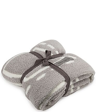 Image of Barefoot Dreams CozyChic Covered In Prayer Collection Throw Blanket