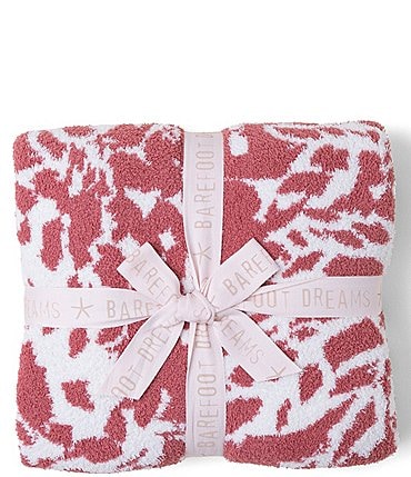 Image of Barefoot Dreams CozyChic® Bloom Reversible Throw Blanket