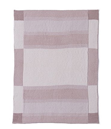 Image of Barefoot Dreams CozyChic&reg; Costa Block Stroller Blanket