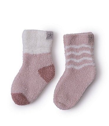 Image of Barefoot Dreams CozyChic Lite&reg; Baby Sock Stripe Set