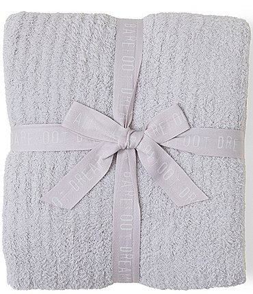 Image of Barefoot Dreams CozyChic Ribbed Throw Blanket