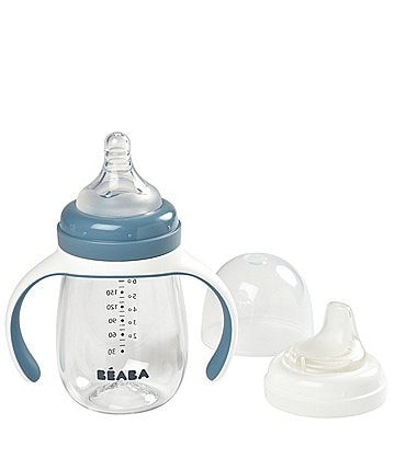 Image of BEABA 2-in-1 Bottle To Sippy Learning Cup