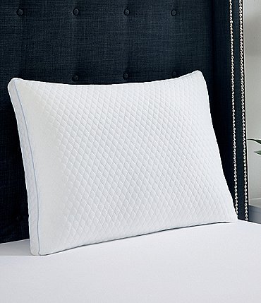 Image of BodiPEDIC Dual Comfort Plush Gel-Infused Memory Foam Clusters and Fiber Jumbo Bed Pillow