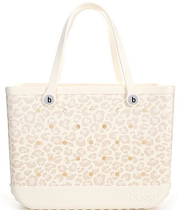 Image of Bogg Bag Original Bogg Doe Ray Me Leopard Tote Bag