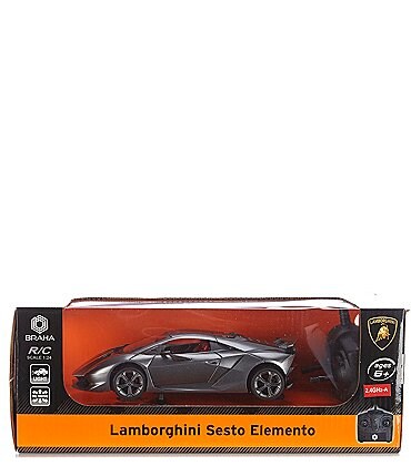 Image of Braha Industries Lamborghini Sesto Elemento 1:24 Scale Remote Control Toy Car