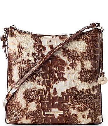 Image of BRAHMIN Katie Summer Rodeo Cow Print Crossbody Bag