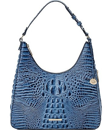 Image of BRAHMIN Melbourne Collection Blue Serenade Tabitha Shoulder Bag