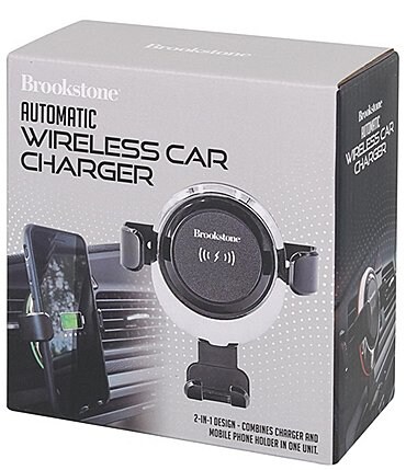 Image of Brookstone Automatic Wireless Car Charger