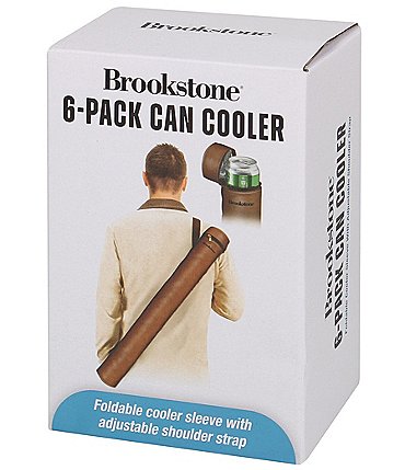 Image of Brookstone Six-Pack Can Cooler