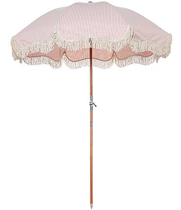 Image of business & pleasure Lauren's Stripe Premium Beach Umbrella