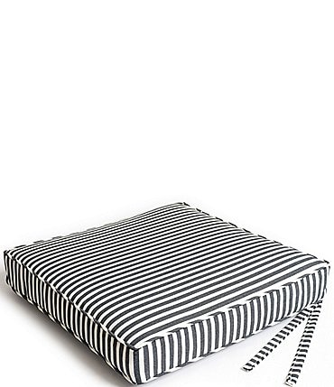 Image of business & pleasure Lauren's Stripe Outdoor Living Collection Seat Cushion