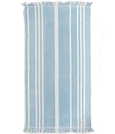 Image of business & pleasure Vintage Stripe Beach Towel
