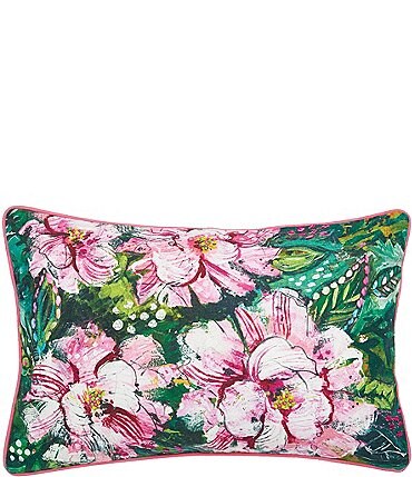 Image of C&F Home Peony Spring Printed and Embellished Throw Pillow