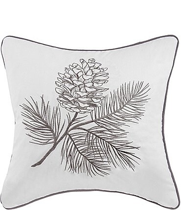 Image of C&F Home Pinecone Spring Embroidered Throw Pillow