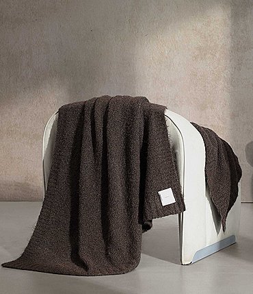 Image of Calvin Klein Knitted Throw Blanket