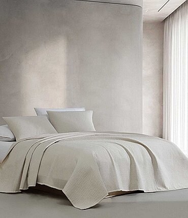 Image of Calvin Klein Mini Channel Stitch Solid Quilt Mini Set