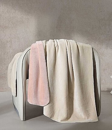 Image of Calvin Klein Modern Lush Reversible Solid Throw Blanket