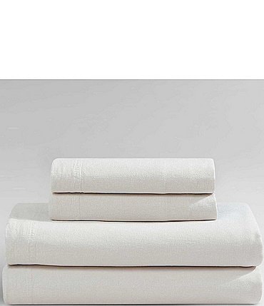 Image of Calvin Klein Soft Linen Lyocell Blend Sheet Set