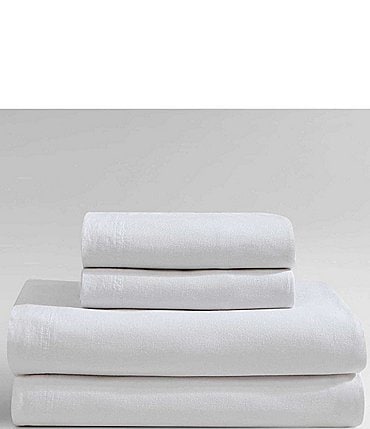 Image of Calvin Klein Soft Linen Lyocell Blend Sheet Set