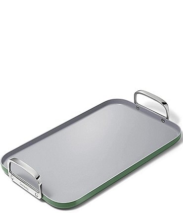 Image of Caraway Ceramic-Coated Double Burner Griddle