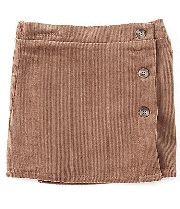 Image of Chelsea & Violet Baby Girls 12-24 Months Corduroy Wrap Skirt
