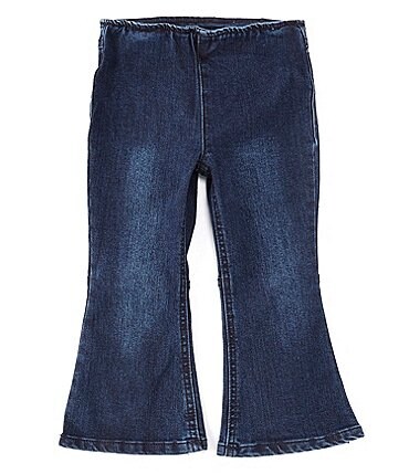 Image of Chelsea & Violet Baby Girls 12-24 Months Pull-On Flare Denim Jeans