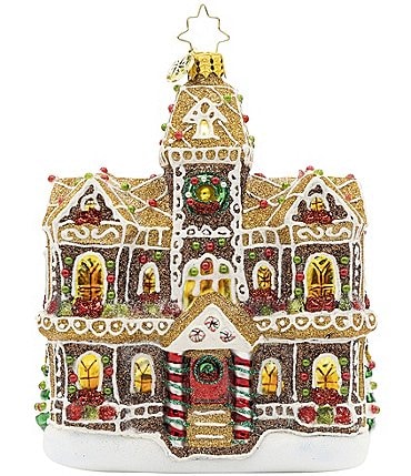 Image of Christopher Radko Gingerbread Manor Ornament