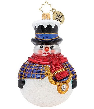 Image of Christopher Radko Jolly All A-Round Snowman Ornament